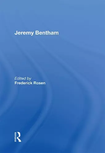 Jeremy Bentham cover