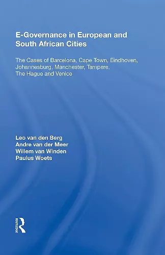 E-Governance in European and South African Cities cover