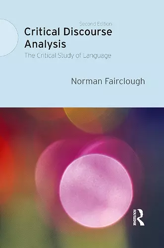 Critical Discourse Analysis cover