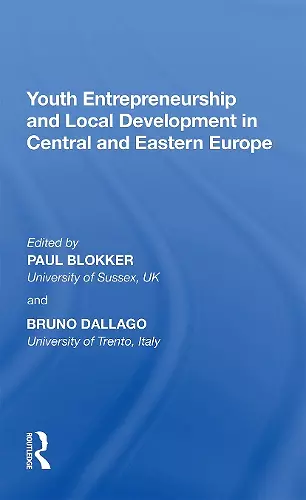 Youth Entrepreneurship and Local Development in Central and Eastern Europe cover