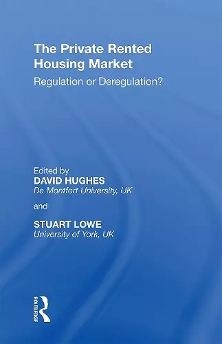 The Private Rented Housing Market cover