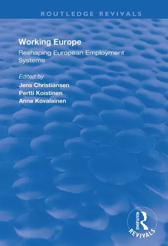 Working Europe cover