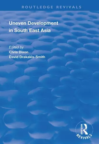 Uneven Development in South East Asia cover