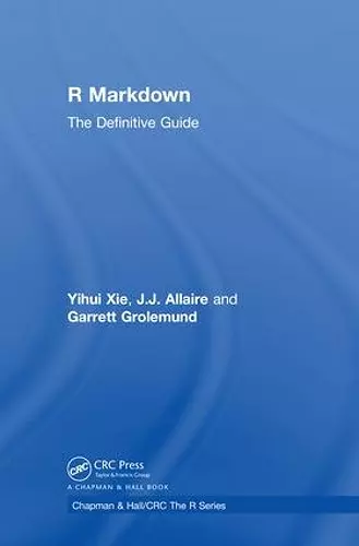 R Markdown cover