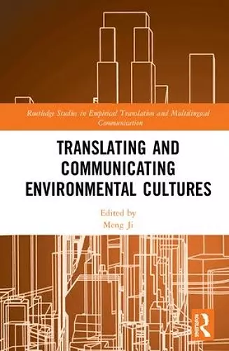 Translating and Communicating Environmental Cultures cover