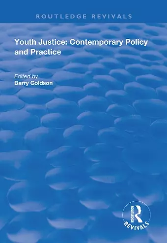 Youth Justice cover