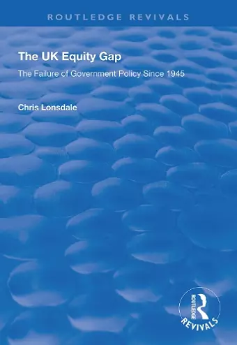 The UK Equity Gap cover