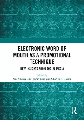 Electronic Word of Mouth as a Promotional Technique cover