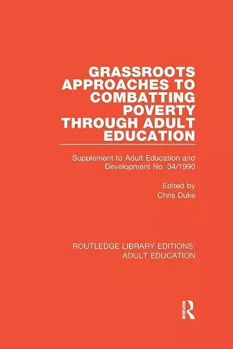 Grassroots Approaches to Combatting Poverty Through Adult Education cover