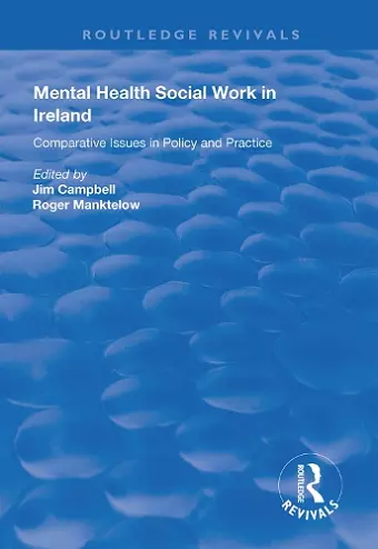 Mental Health Social Work in Ireland cover