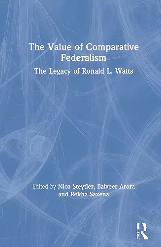 The Value of Comparative Federalism cover