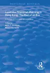 Land-use/Transport Planning in Hong Kong cover