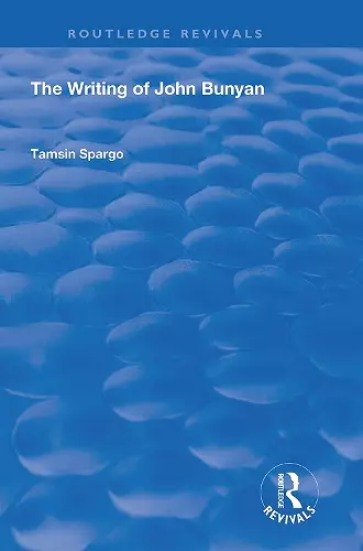 The Writing of John Bunyan cover