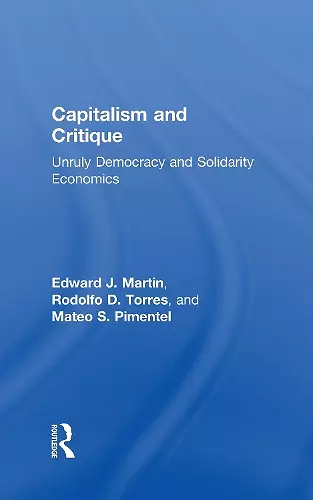 Capitalism and Critique cover