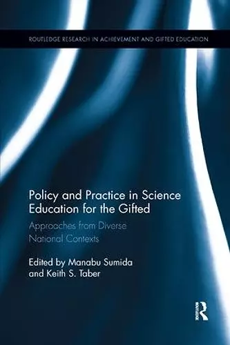 Policy and Practice in Science Education for the Gifted cover