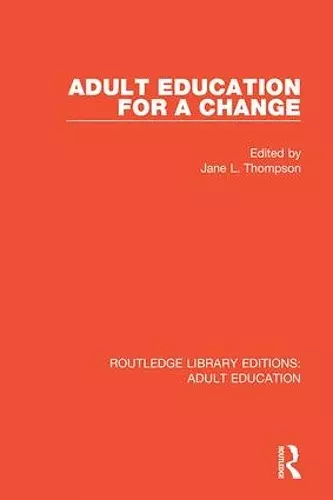 Adult Education For a Change cover