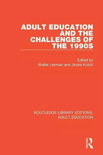 Adult Education and the Challenges of the 1990s cover