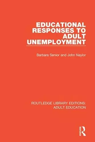 Educational Responses to Adult Unemployment cover