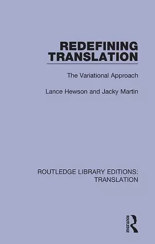 Redefining Translation cover