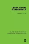 China Trade Agreements cover