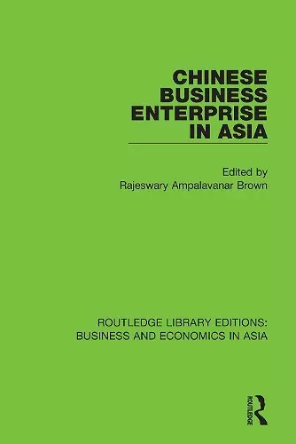 Chinese Business Enterprise in Asia cover