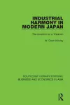 Industrial Harmony in Modern Japan cover