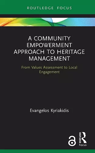 A Community Empowerment Approach to Heritage Management cover