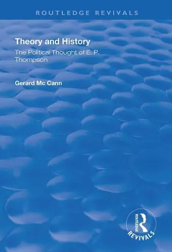 Theory and History cover