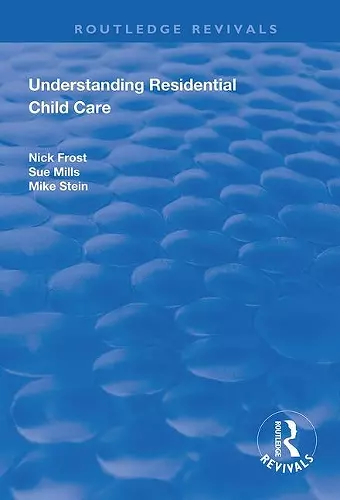 Understanding Residential Child Care cover