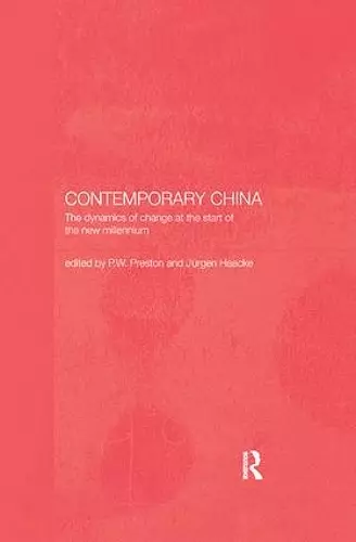 Contemporary China cover