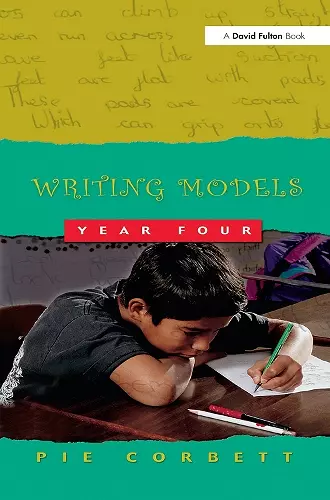 Writing Models Year 4 cover