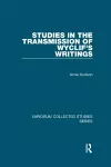 Studies in the Transmission of Wyclif's Writings cover
