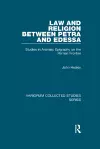 Law and Religion between Petra and Edessa cover