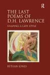 The Last Poems of D.H. Lawrence cover