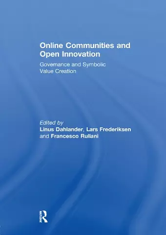 Online Communities and Open Innovation cover