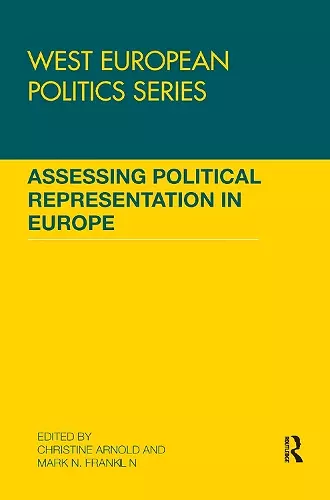 Assessing Political Representation in Europe cover