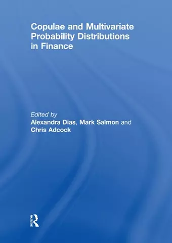 Copulae and Multivariate Probability Distributions in Finance cover