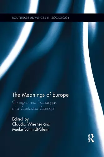 The Meanings of Europe cover