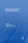 Literary Secretaries/Secretarial Culture cover