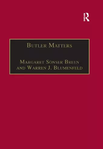 Butler Matters cover