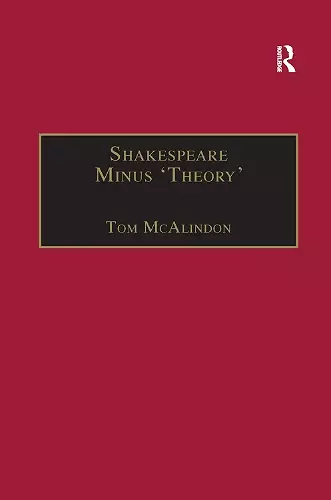 Shakespeare Minus 'Theory' cover