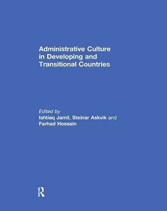 Administrative Culture in Developing and Transitional Countries cover