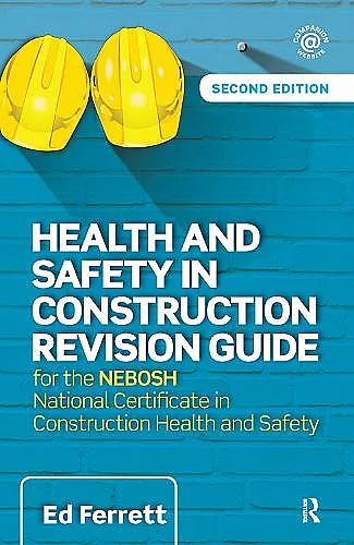 Health and Safety in Construction Revision Guide cover