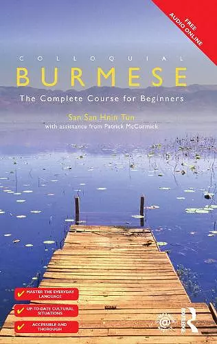 Colloquial Burmese cover