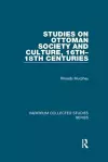 Studies on Ottoman Society and Culture, 16th–18th Centuries cover