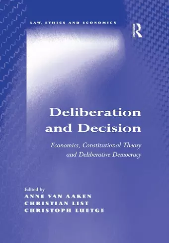 Deliberation and Decision cover