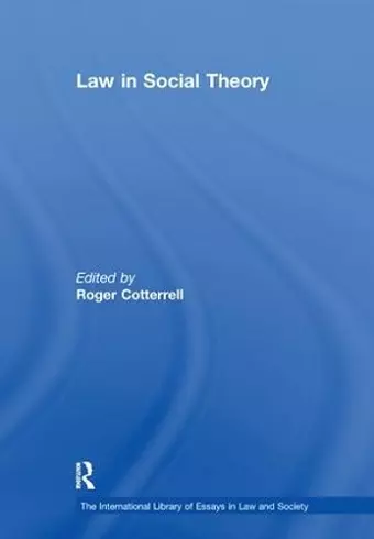 Law in Social Theory cover