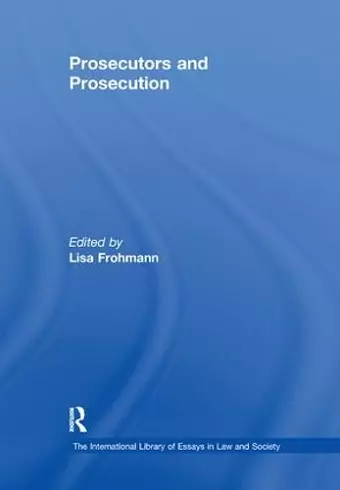 Prosecutors and Prosecution cover