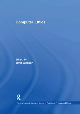 Computer Ethics cover