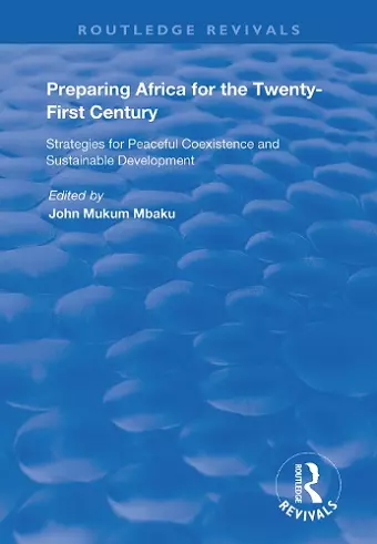 Preparing Africa for the Twenty-First Century cover